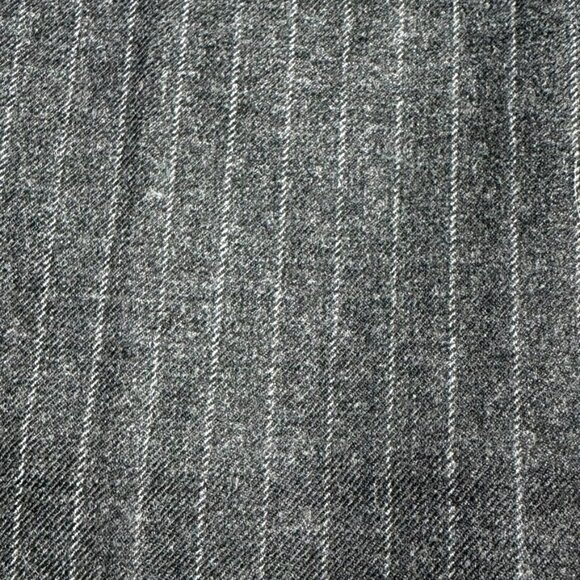 Talbots Wool Pinstripe Pants Gray Size 6 - Picture 7 of 9